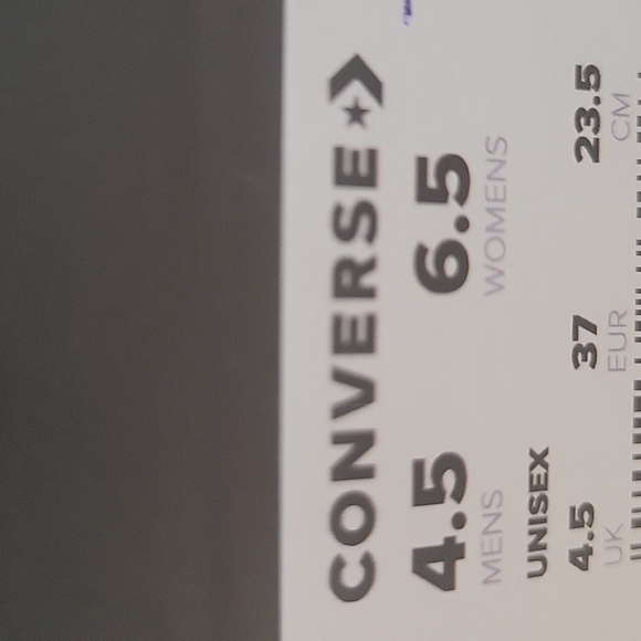 Converse high top Brand new in the box no lid. - Picture 11 of 13